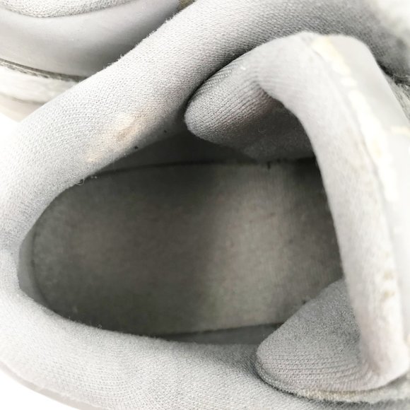 AIR JORDANS Flight Kids Gray High Top Sneakers Youth 4.5 - Picture 9 of 14